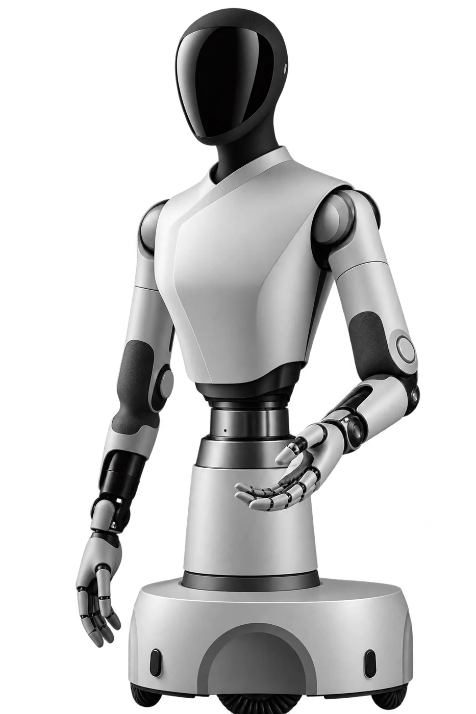 NovaXBot 银白色双臂机器人
